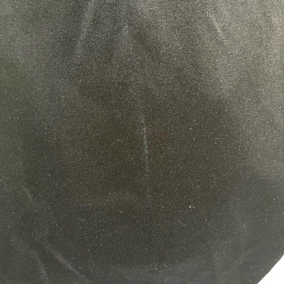 Ann Taylor Black Velvet Pants Straight Legs Stretch Classic Size 10 EUC - Picture 8 of 8